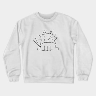 Content Kitten Crewneck Sweatshirt